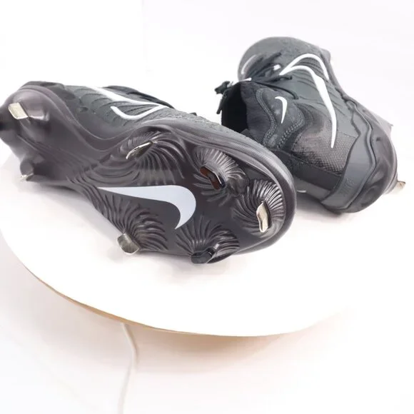 Nike Alpha Huarache NXT Black Metal Baseball Cleats Men's size us 7 - Picture 9 of 9